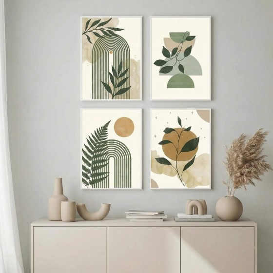 Minimalist Wall Art Poster | Modern Abstract Home Decor for Living Room